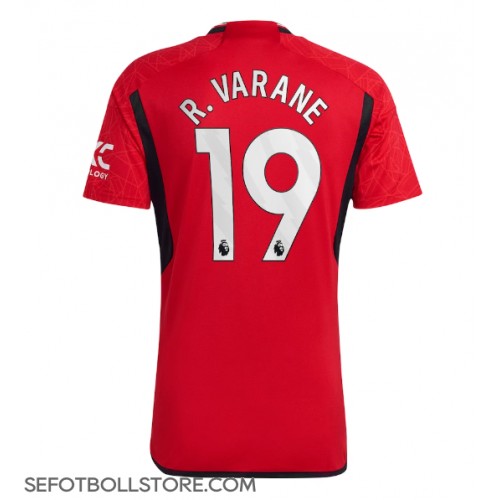 Manchester United Raphael Varane #19 Replika Hemmatröja 2023-24 Kortärmad